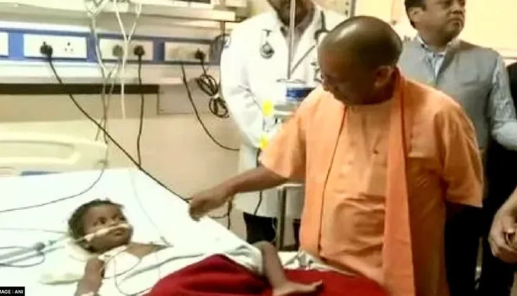 CM Yogi reached to meet the injured girl during firing on Sanjeev Jeeva