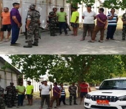 Two jawans died in police line