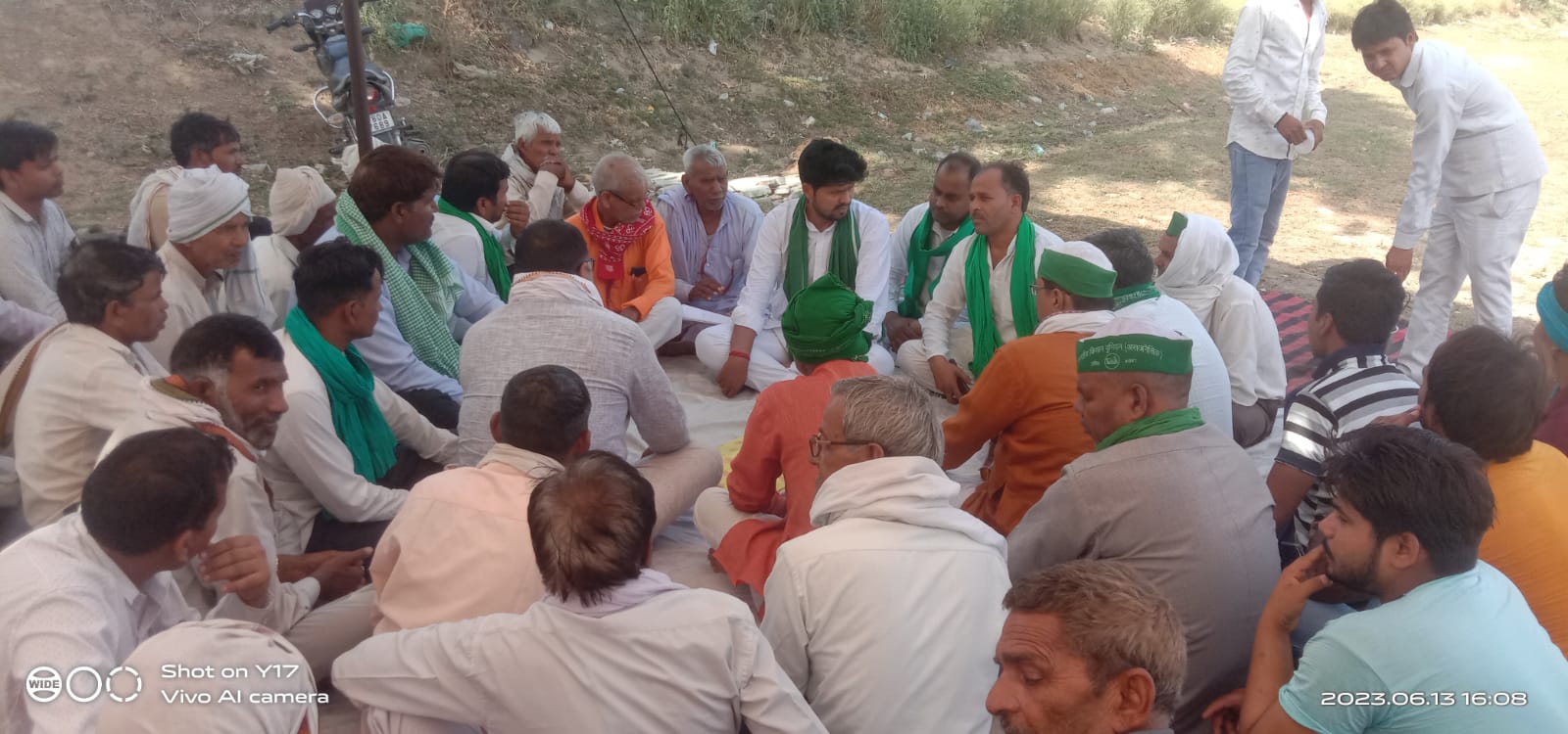 Announcement of Bhakiyu apolitical, Mahapanchayat will be held on June 19