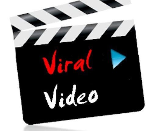 Viral video of a young man hugging his neck while sitting on a bike tank