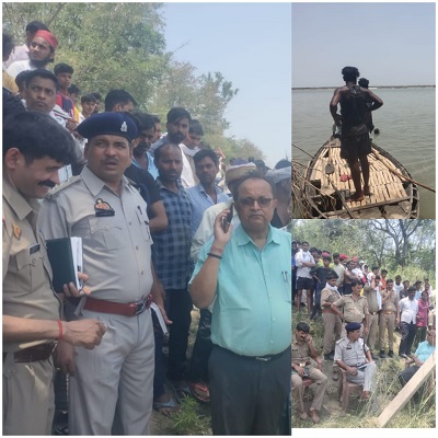 Boat laden with children overturned due to loss of balance, many drowned