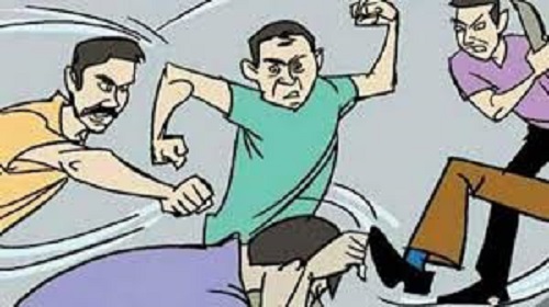 The girl along with her parents beat up her husband