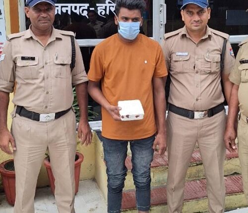 Piran Kaliyar police arrested an accused with smack