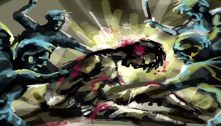 Drunken father took his minor son hostage and beat him whole night got deep injuries