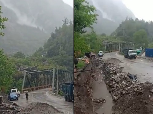 One dead 4 missing in cloudburst due to heavy rain