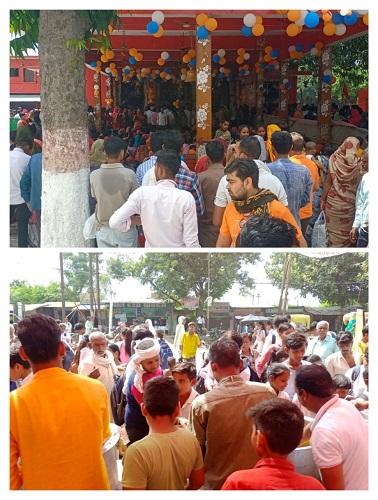 Bhandara concluded with havan puja in Rura Bala ji temple