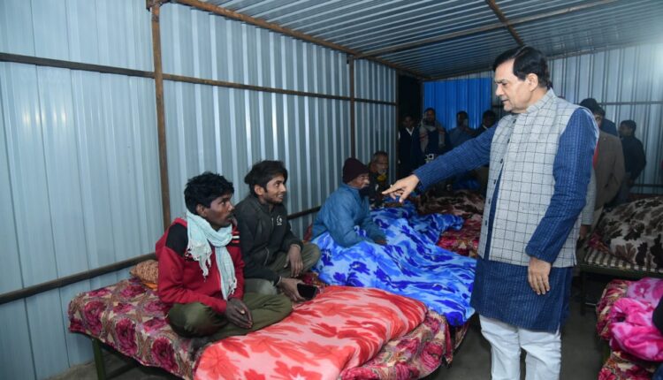 Development City Minister gave instructions to operate all permanent and temporary night shelters.