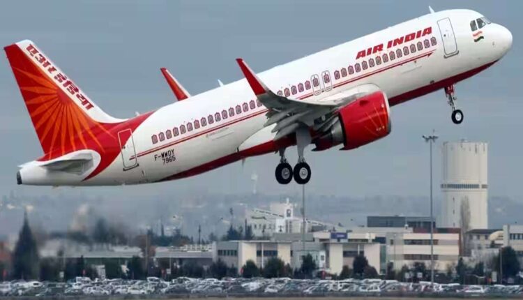 A fire warning signal was detected in one of the engines of an Air India aircraft.