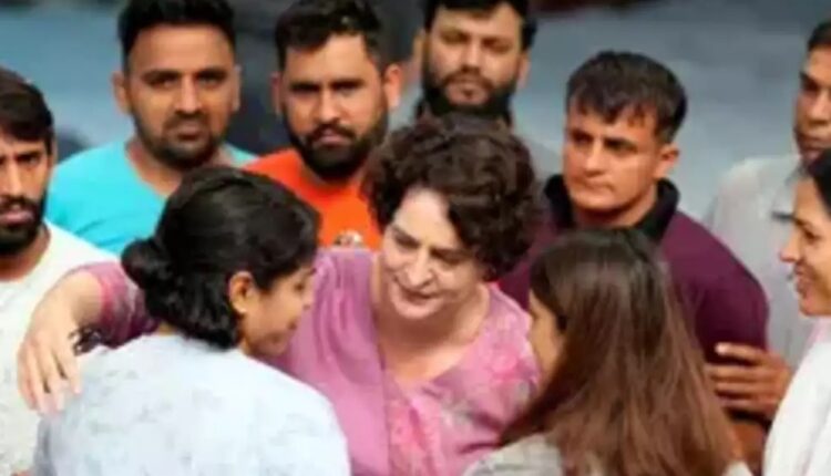 Priyanka Vadra assured support to wrestlers Sakshi and Bajrang in the fight for justice.