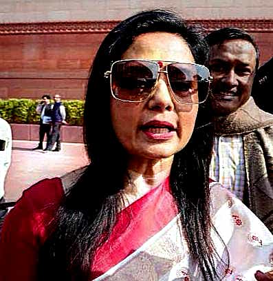 MP Mahua Moitra suspended for asking questions after taking money