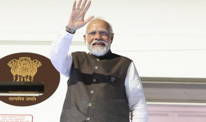 Modi leaves for India after attending World Climate Action Summit
