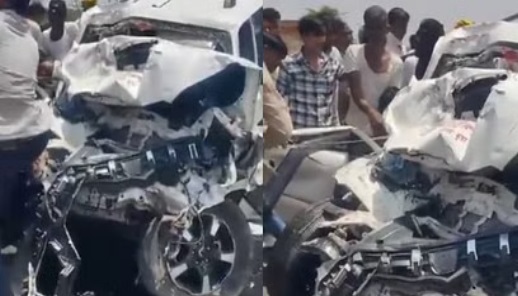 Five including three children killed, five others injured in road accident in Nagaur, Rajasthan