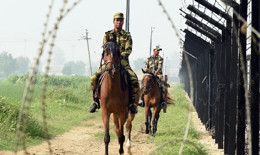 Four kilograms of heroin recovered from a field near the international border in Anupgarh, Rajasthan.