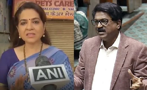 I am a woman, not a commodity...Shaina NC got angry on the remarks of Uddhav group leader Arvind Sawant.