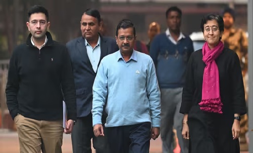 Raghav Chadha's allegation, relievers are not being allowed to go to the polling booth, Kejriwal said - this is too much