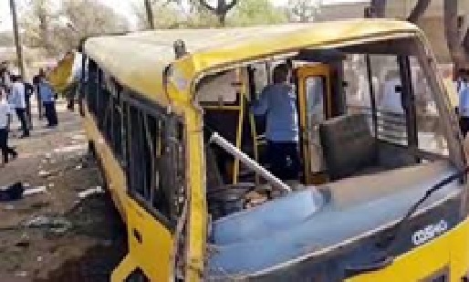 One person died and four others were injured in a road accident in Palamu, Jharkhand