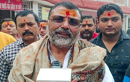 Nishikant Dubey attacked Congress, said- India was made weak, helpless and powerless against Pakistan