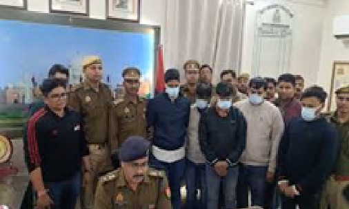 Five people, including the Station House Officer, have been booked for fraud in an Agra bike theft case.